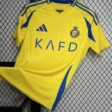 2024/25 Al Nassr Home Yellow Fans Soccer Jersey