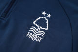 2025 Nottingham Forest Sapphire Blue Kids Sweater Tracksuit