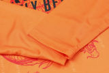 2025 RM Orange Kids Sweater Tracksuit