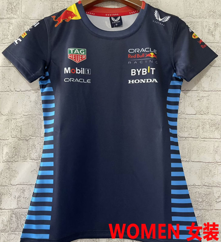 2024/25 Red Bull Racing Black F1 Women Team T-Shirt