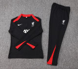 2024/25 Liv Black Kids Sweater Tracksuit