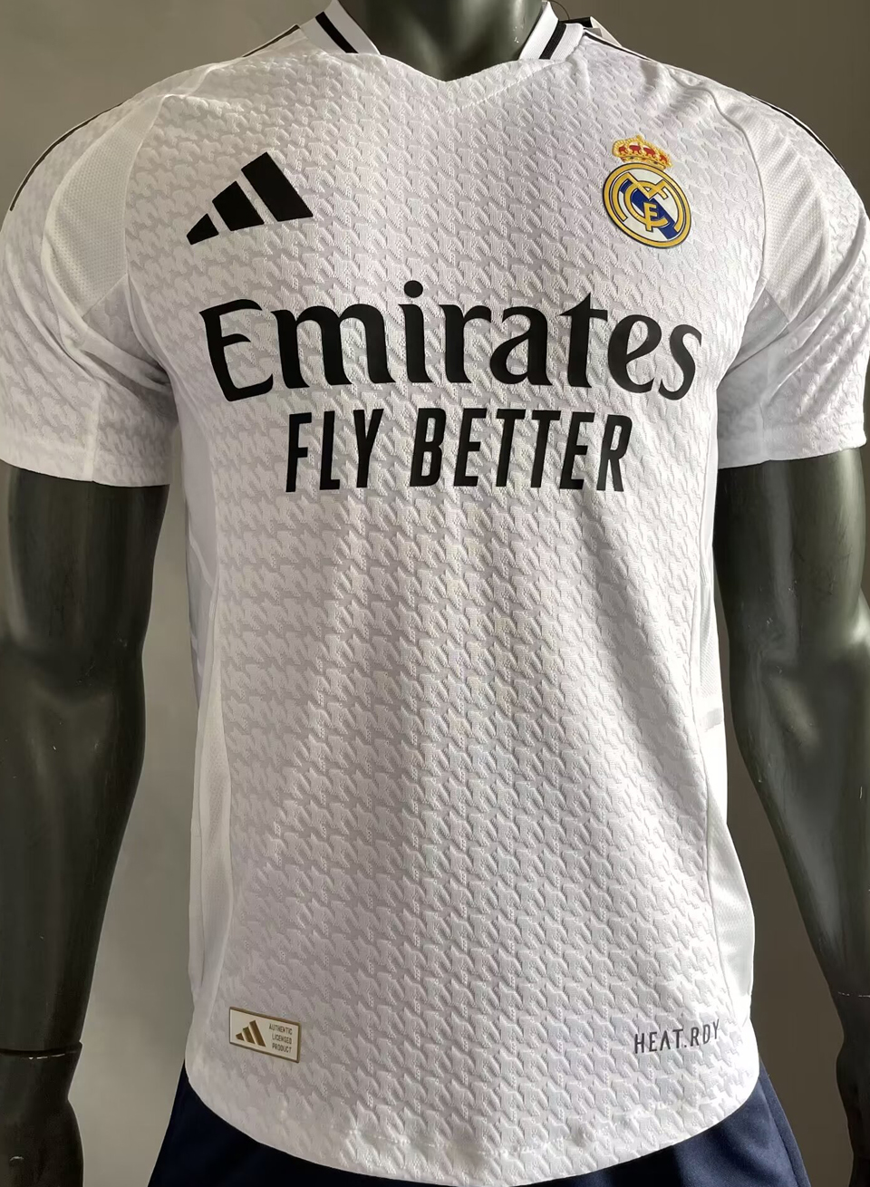 2024/25 Real Madrid Local White Versión Jugador