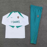 2024/25 Portugal White Sweater Tracksuit