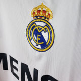 2005/06 RM White Home Retro Long Sleeve Soccer Jersey