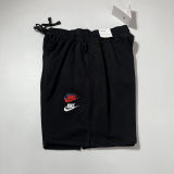2024/25 Nk~ Black NBA Pure Cotton Shorts Pants