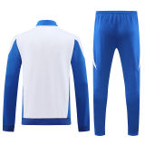 2025 Italy White Jacket Tracksuit