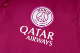 2024/25 PSG Purplish Red POLO Training Tracksuit