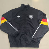 2025 Germany Black Windbreaker