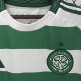 2024/25 Celtic Home White Green Fans Jersey