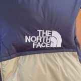 1996 THE N FACE Light Green Vest Down Jackets