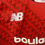 2024/25 Lille Home Red Fans Soccer Jersey