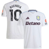 2024/25 Aston Villa Away White Player Version Soccer Jersey