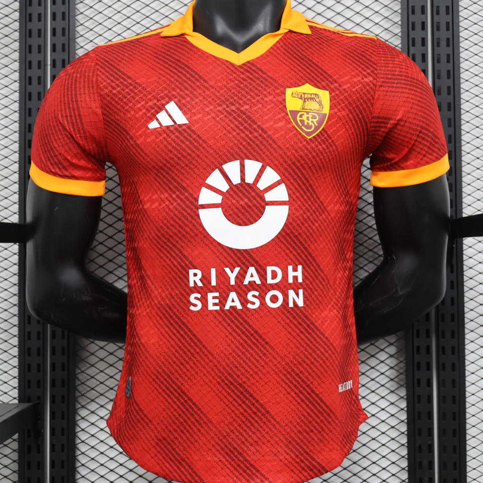 2024 AS Roma Local Red Versión Jugador