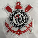 2024/25 Corinthians Home White Kids Soccer Jersey