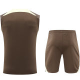 2024/25 Corinthians Brown Vest Training Jersey(A Set)