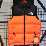 1996 THE N FACE Orange Vest Down Jackets