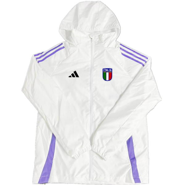 2024/25 Italy White Windbreaker