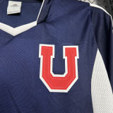 2003 Universidad de Chile Home Blue Retro Soccer Jersey