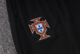2024/25 Portugal Black Kids Sweater Tracksuit