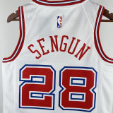 2024/25 Rockets WAGNER #28 White NBA Jerseys Hot Pressed