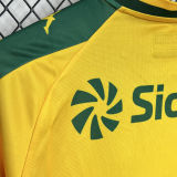 2024/25 Cuiabá Home Yellow Fans Soccer Jersey 库亚巴体育