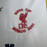 2001/02 LFC Away White Retro Soccer Jersey
