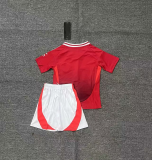 2024/25 M Utd Home Red Kids Soccer Jersey