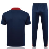 2025 England Sapphire Blue POLO Training Tracksuit