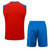 2024/25 Spain Red Vest Training Jersey(A Set)