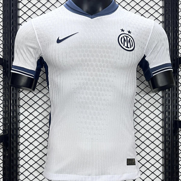 2024/25 In Milan Away White Player Version Soccer Jersey