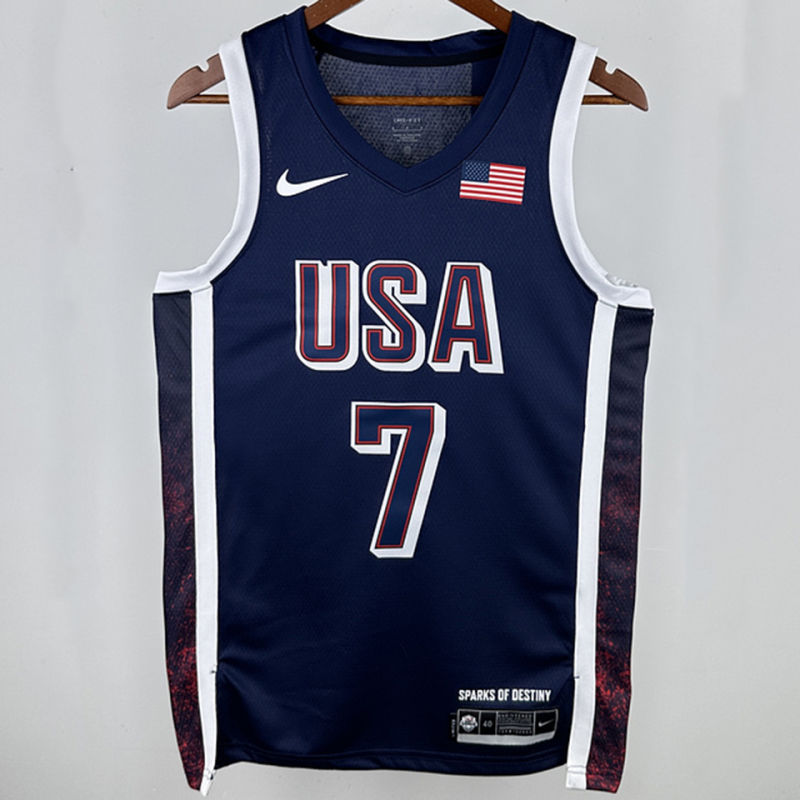 Team USA DURANT #7 Blue NBA