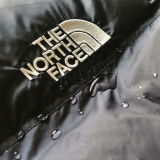1996 THE N FACE Light Green Vest Down Jackets