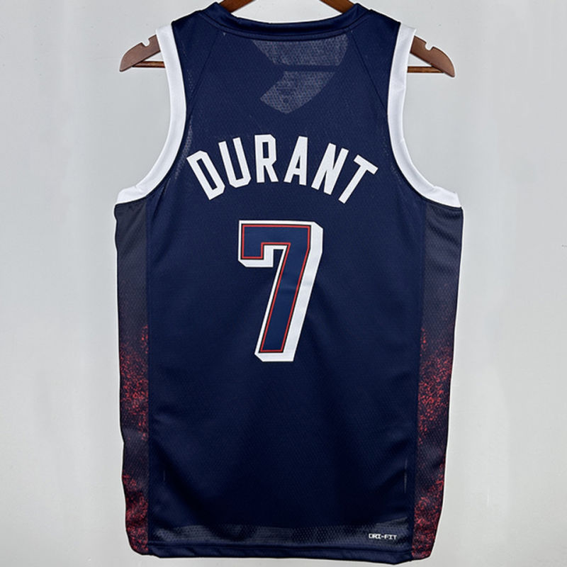 Team USA DURANT #7 Blue NBA 2