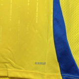 2024/25 Al Nassr Home Yellow Fans Soccer Jersey