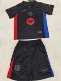 2024/25 BA Away Black Kids Soccer Jersey 胸前大广告