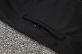2025 In Milan Black Hoody Zipper Jacket Windbreaker