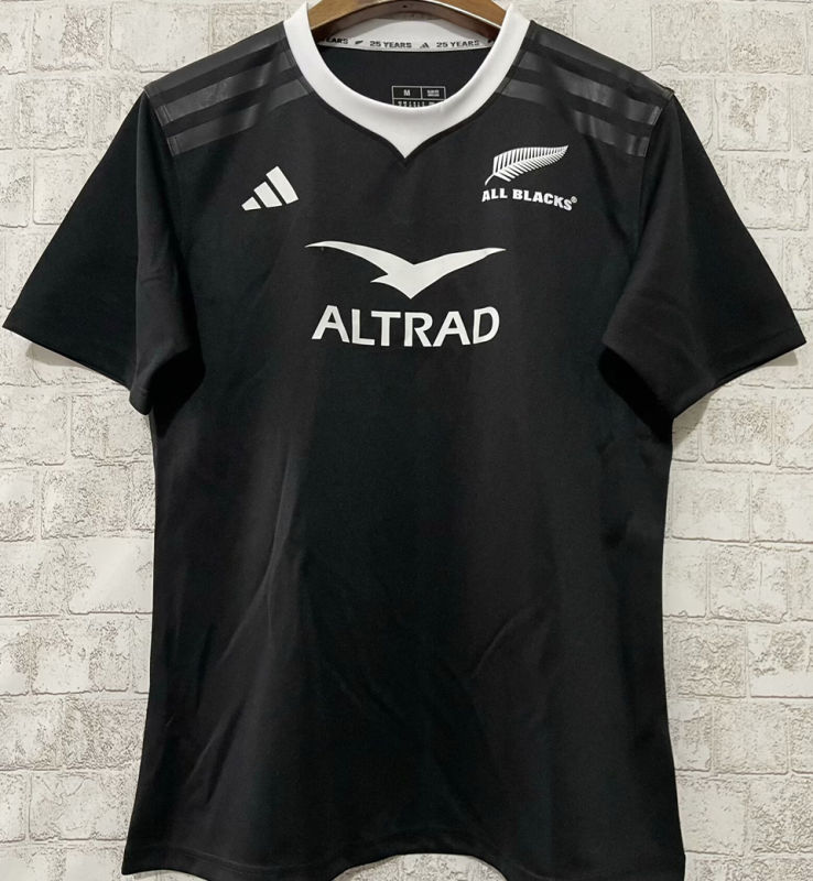 All Blacks Rugby Shirt Local Versión Aficionado 2024/25 (Negra)