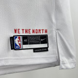 2023 Toronto Raptors BARRETT #9 White NBA Jerseys