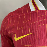 2024/25 LFC Home Red Player Version Soccer Jersey