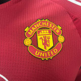 2024/25 M Utd Home Red Long Sleeve Player Version Jersey
