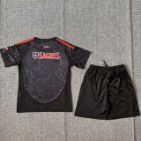 2024/25 Benfica Away Black Kids Soccer Jersey