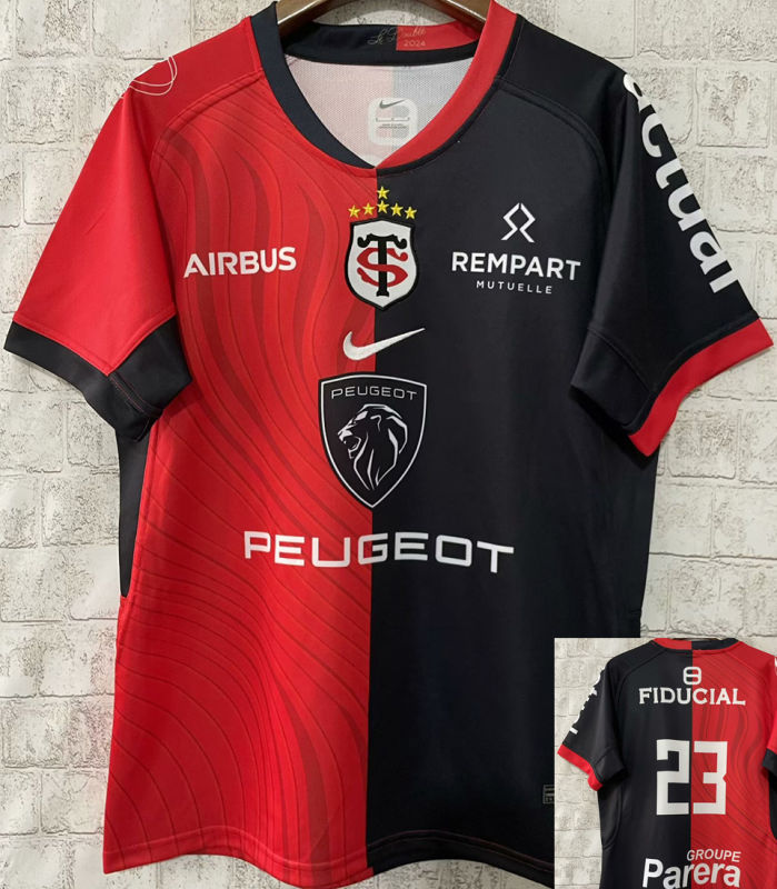 4/25 Stade Toulousain Rugby Shirt Local Versión Aficionado 2022