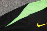 2025 Brazil Black Sweater Tracksuit