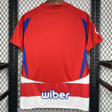 2024/25 Granada Home Red White Fans Soccer Jersey