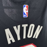 2024/25 Trail Blazers AYTON #2 Black City Edition NBA Jerseys