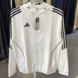 2025 Ad~ White Windbreaker