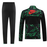 2024/25 Nigeria Black Green Jacket Tracksuit