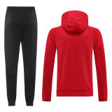 2024/25 Nk~ Red Hoody Zipper Jacket Tracksuit