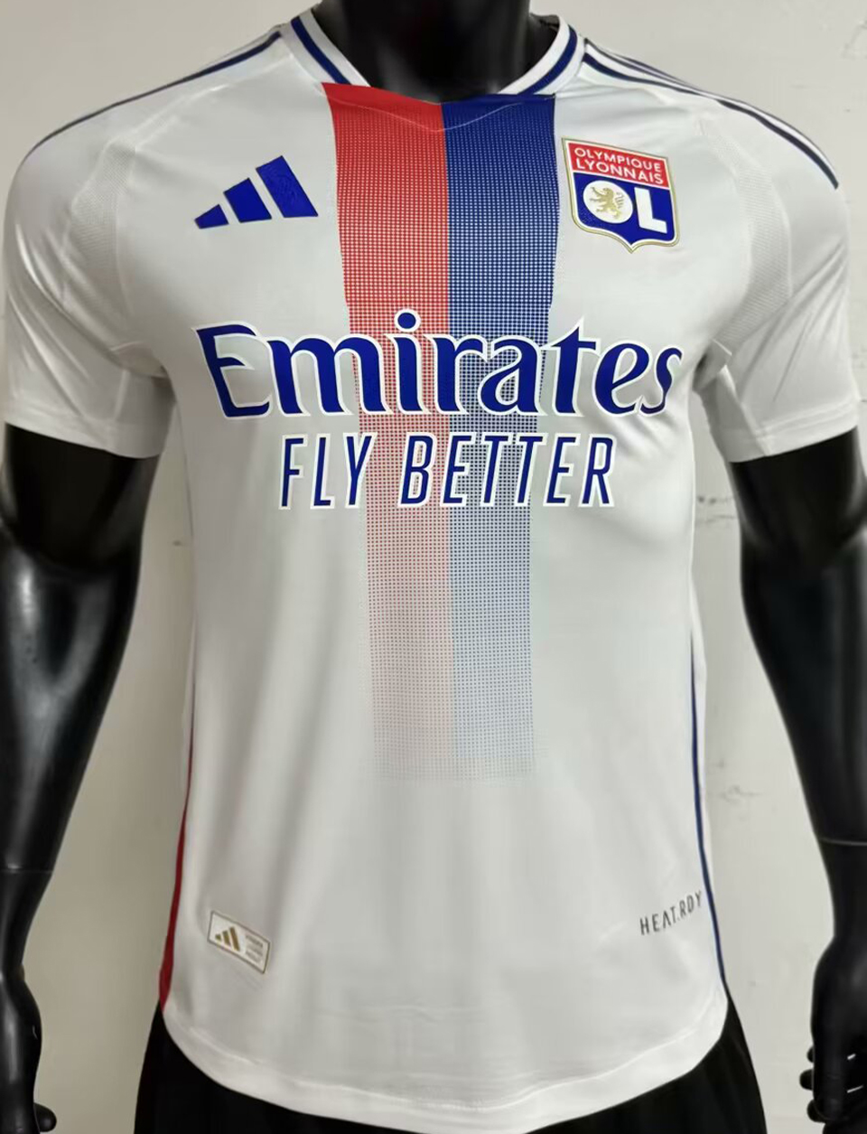 2024/25 Olympique Lyon Local White Versión Jugador