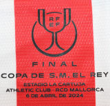 COPE DE REY FINAL Patch 2023/24 西班牙国王杯决赛 字和章 毕巴用 You can buy it alone OR tell us which jersey to print it on (You can buy it alone OR tell us which jersey to print it on. )